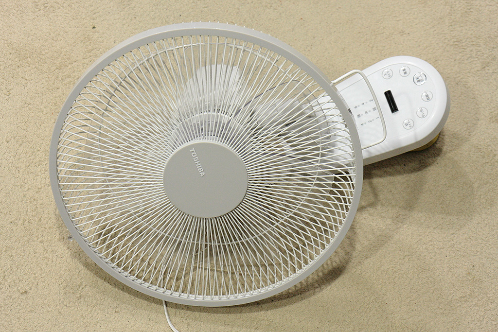 Fan with micro controller